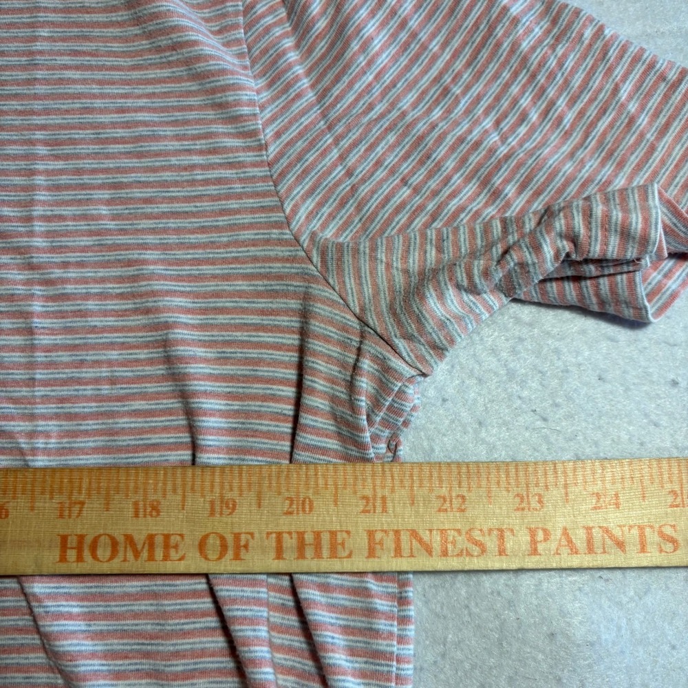 FAHERTY BRAND Movement Mens XL Striped Short‎ Sleeve Button Up Polo Shirt - Picture 7 of 10